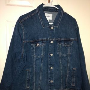 Dark jean jacket